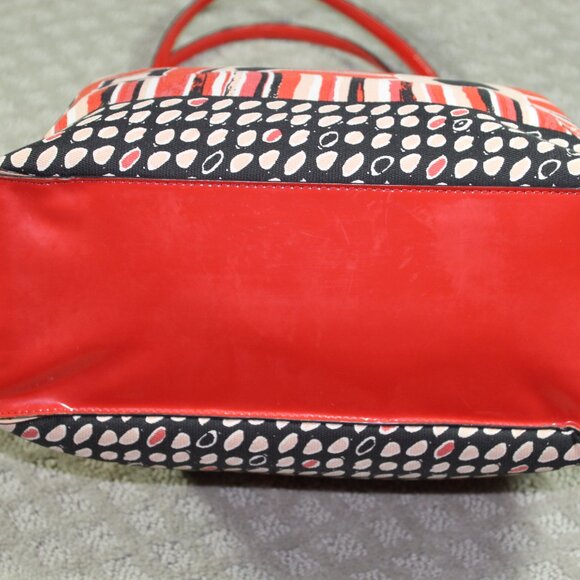Coach Red Poppies Floral Shoulder Bag - Picture 3 of 8